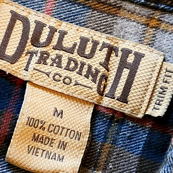 Duluth Trading Co. Flannel Shirt - Picture 9 of 10